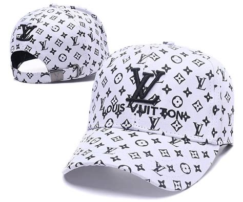 lv hat white